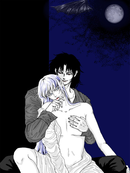 黒サガ×シャカ　vampire02